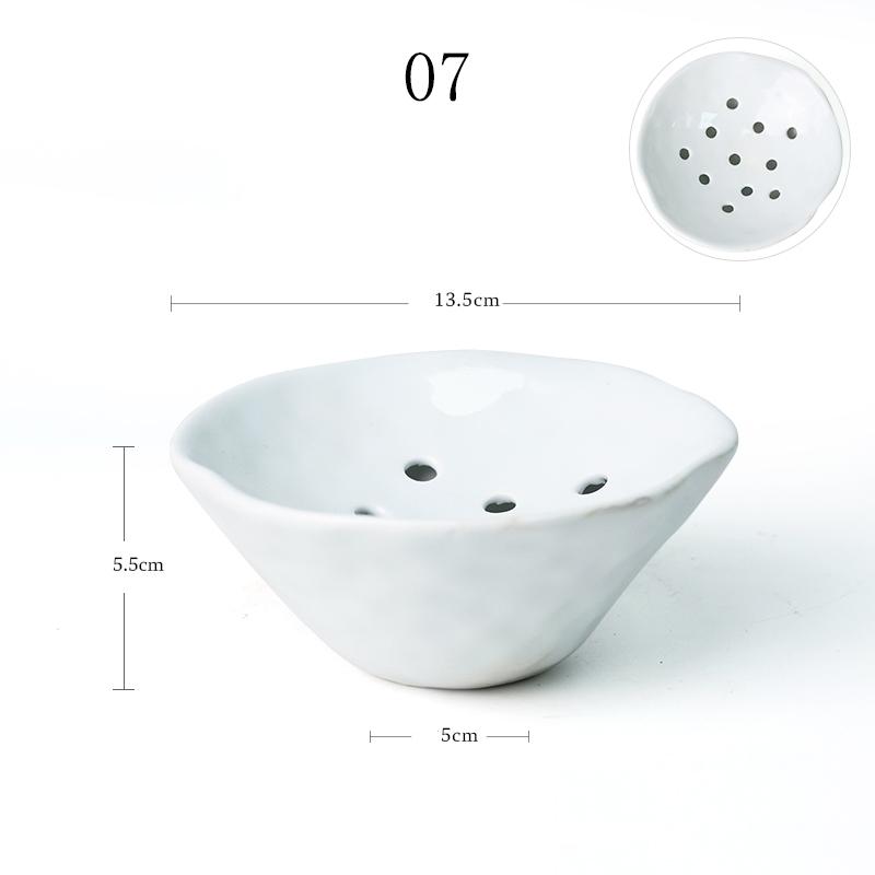 Japanese Style Ikebana Holder Ceramic Lotus Shape Ikebana Flower Arrangement Vase Tea Table Zen Kenzan Flower Art Fixed Tool