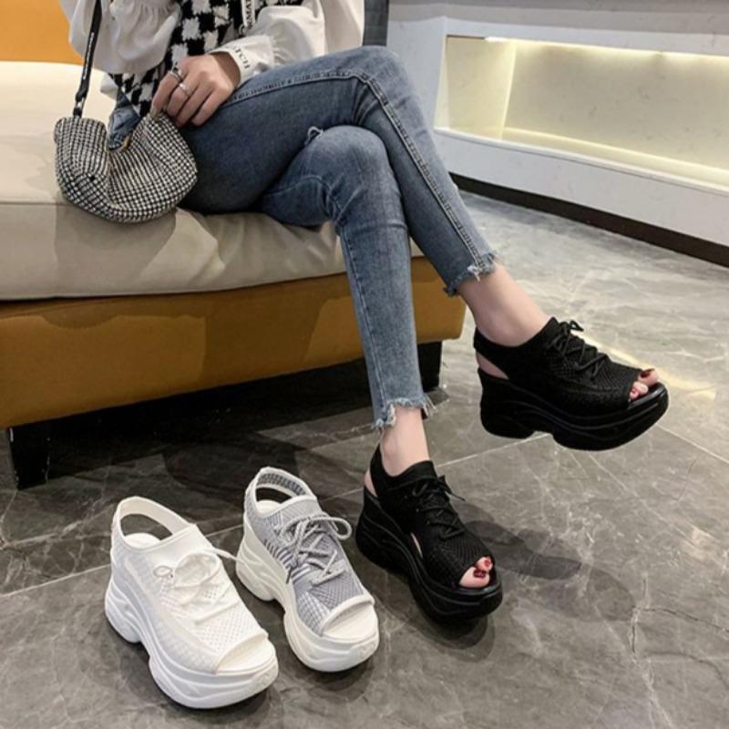 Summer Ladies Breathable Wedge Sandals