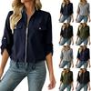 Women's Casual Loose Fit Jacket for Everyday Wear