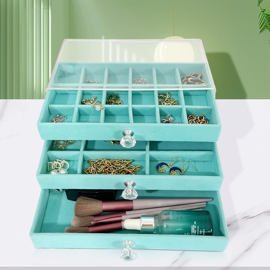 1PC. Simple Fashion Acrylic Drawer Type Jewelry Storage Box, Suitable For All Kinds Of Jewelry Storage And Storage.Jeweler