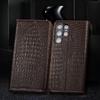 Genuine Leather Phone Case for Samsung Galaxy S21 S22 S23 S24 S25 Edge Plus Ultra FE Crocodile Back Pattern of Flip Cover Case