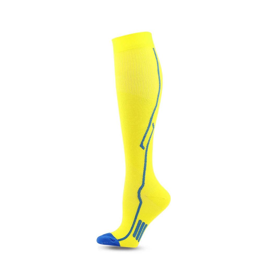 Men Women Compression Socks Multi Colors Marathon Sports Gym Socks Compress Stockings Fit Exercise And Reduce Muscle Soreness