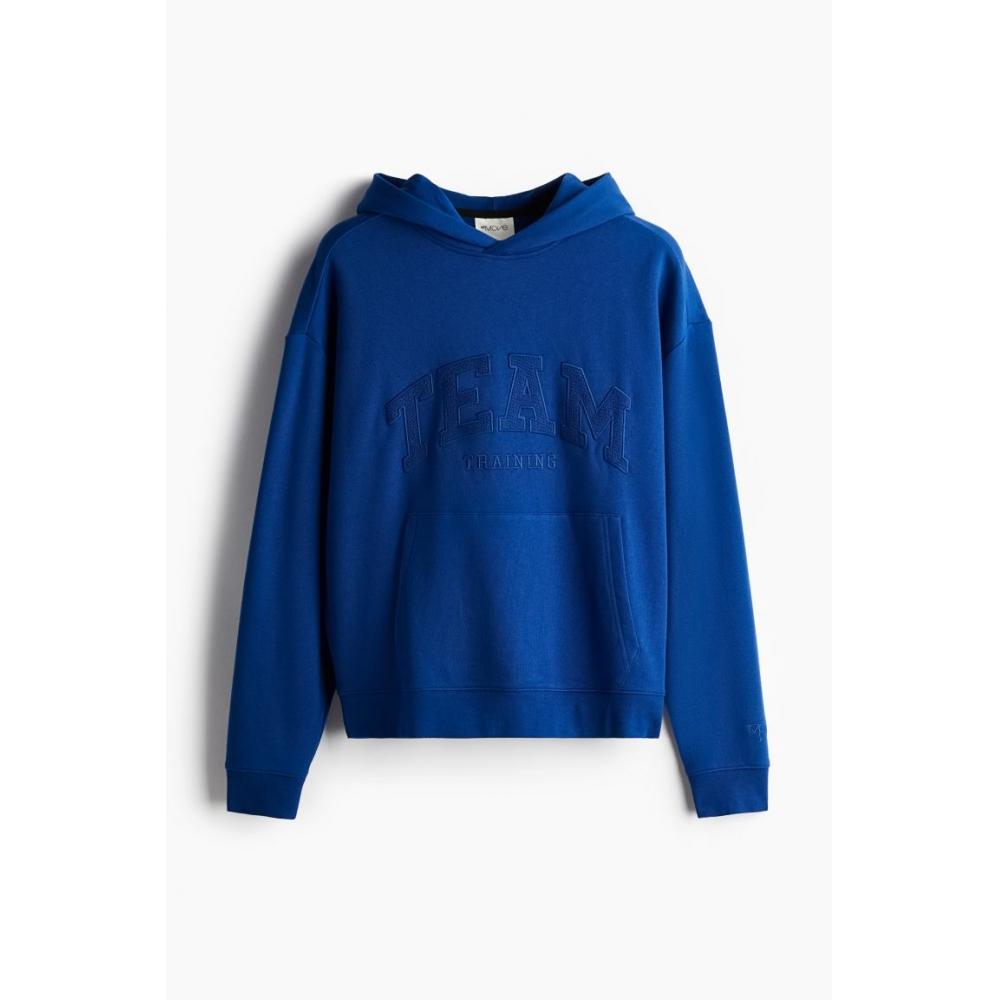 

Спортивная толстовка с капюшоном HM Oversized Fit ярко-синего цвета L