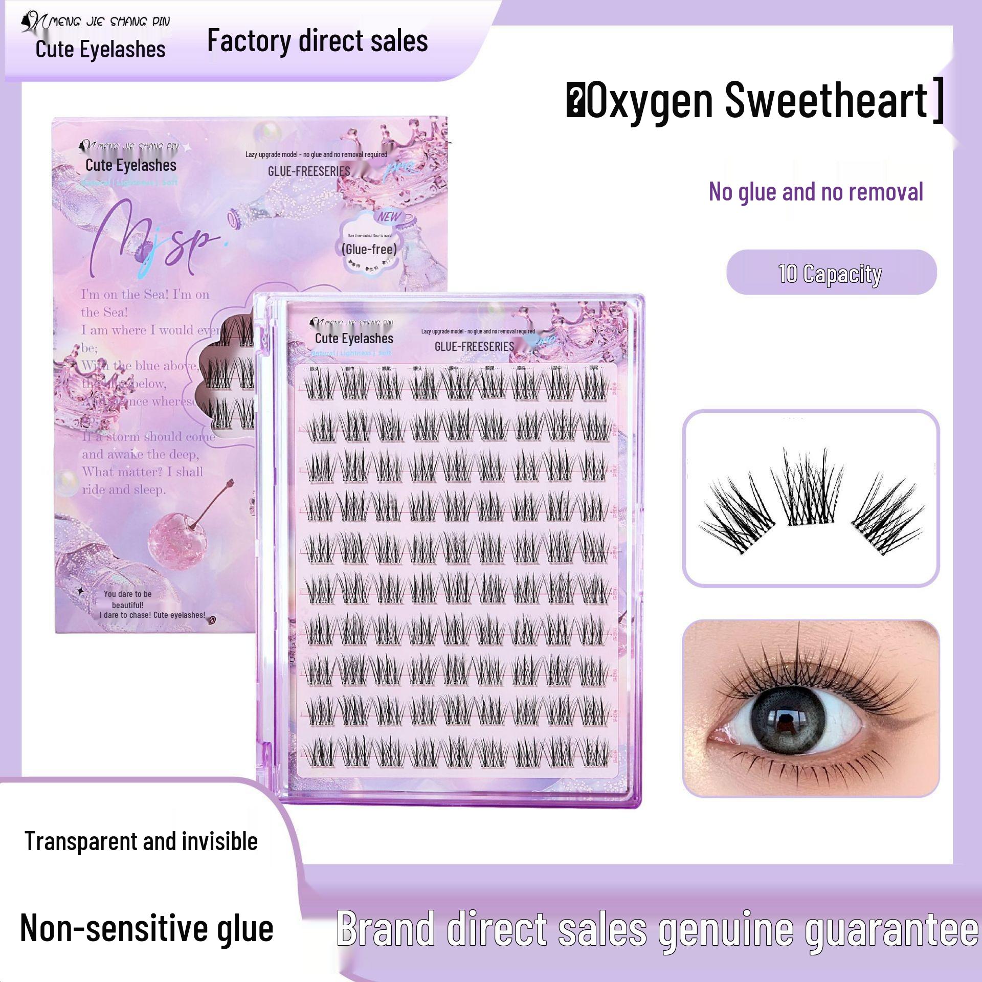 

Natural Self-Adhesive Single Cluster Eyelashes for Beginners