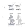 Professional Silicone Christmas Tree Standing Elk Mold Easy Demolding Design Candle Holder Mold for DIY Projects