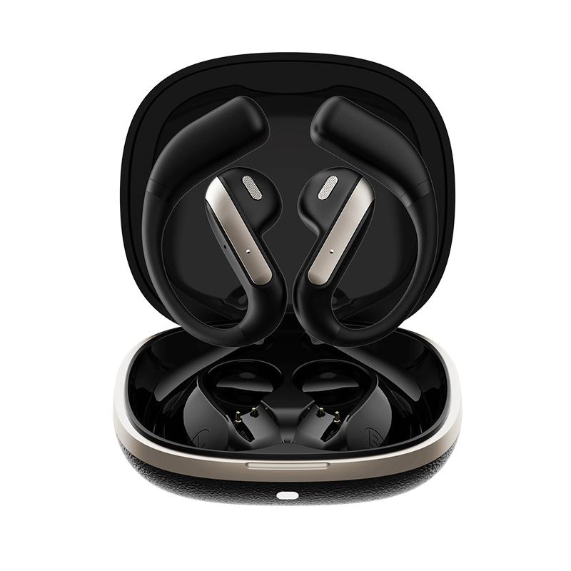 YJ55 Smart Bluetooth Translation Headphones Stereo Semi-in-ear Air Conduction True Wireless Sports Long-lasting Headphones