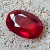 34.00 Ct Natural Mozambique Red Ruby Oval Cut Certified Loose Gemstone