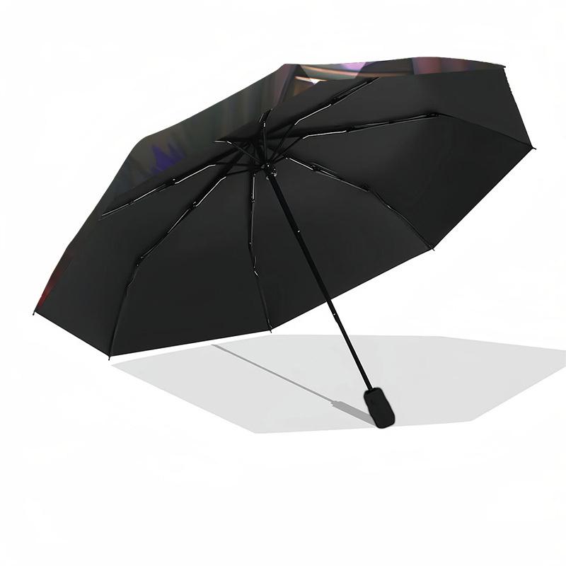 1pc Sharingan, Ninja Automatic Folding Umbrella] Durable Iron Frame & Rod, Portable Folding, Makes a Great Holiday Gift yy251016270