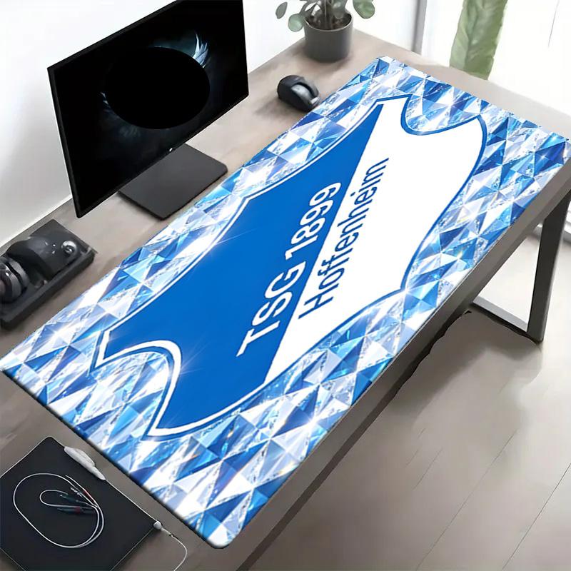 TSG 1899 Hoffenheim Druck Mauspads, Anti-Rutsch Schreibtisch Tastaturmatte, für PC Laptop Gaming Arbeiten Tägliche Nutzung, Cooles Festival Geburtstagsgeschenk
