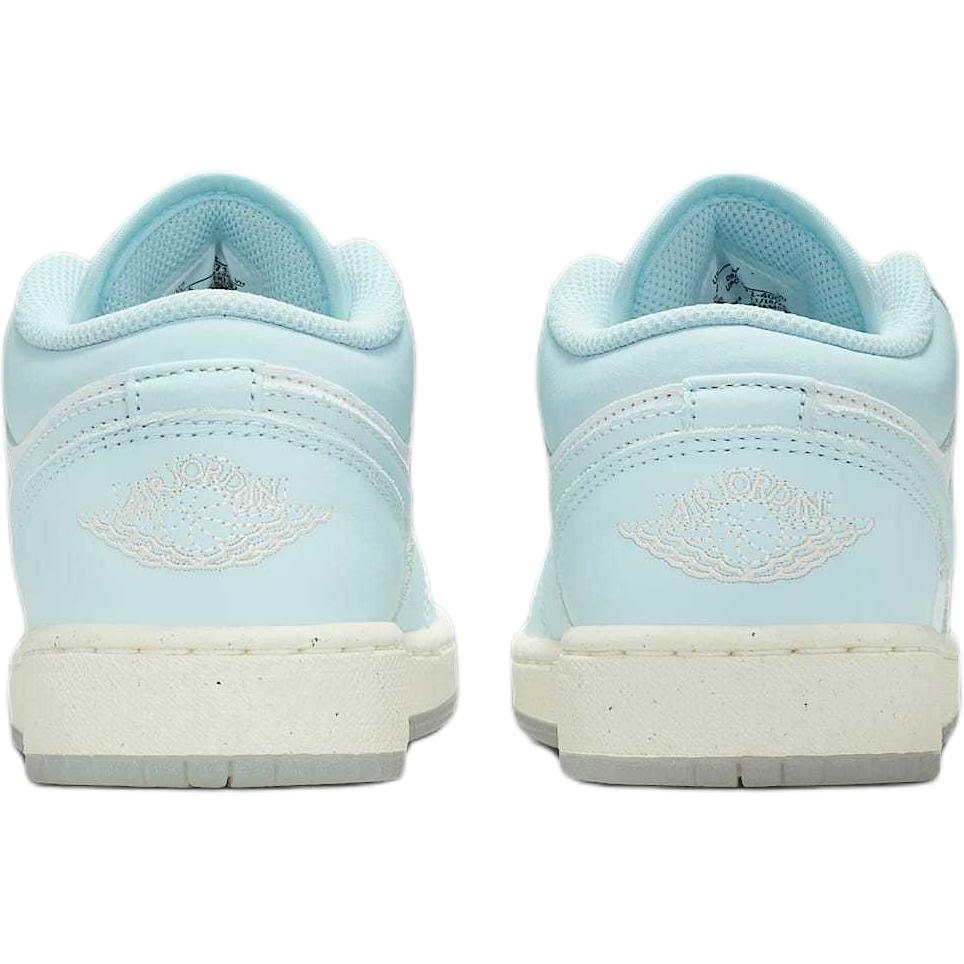 Air Jordan 1 Low SE GS Glacier Blue Kids Sneakers Summit-White Guava-Ice Sea-Glass HJ5971-400