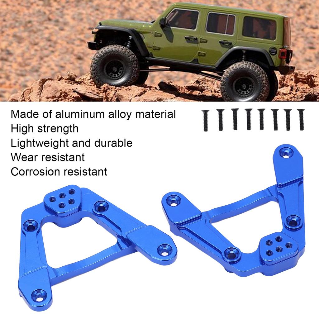 2Pcs Rear Shock Tower Aluminum Alloy Shocks Bracket Mount RC Accessories for   1Celsius6 SCX6