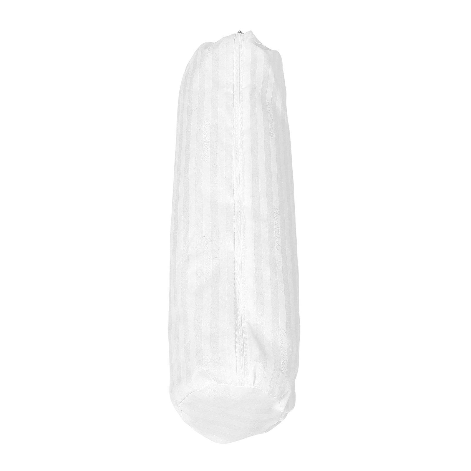

Round Cylinder Pillowcase 35.4 X 7.9 Soft Bolster Cushion Cover Zippered Pillowcase Neck Roll Body Support Sofa Bedroom 80x15x15cm