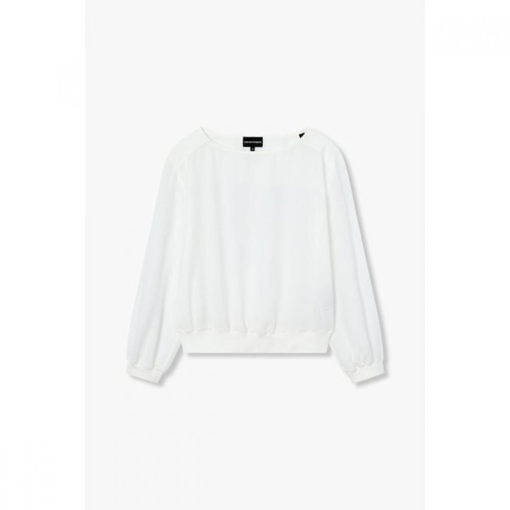 

Emporio Armani 25 S S Women Rib Detail blouSe A525103507
