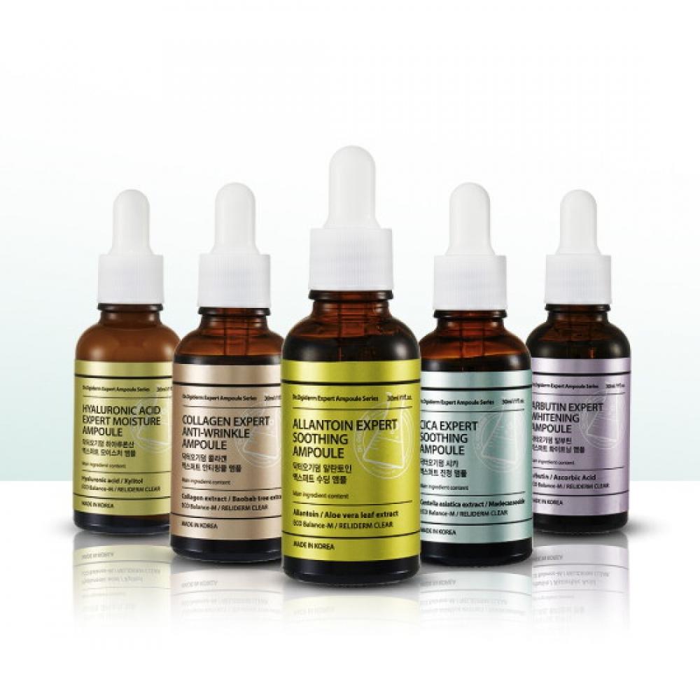 Dr. Ogiderm Expert Ampułka 30ml 5 Rodzajów Nawilżanie Serum Elastyczność Rozjaśnianie Cal