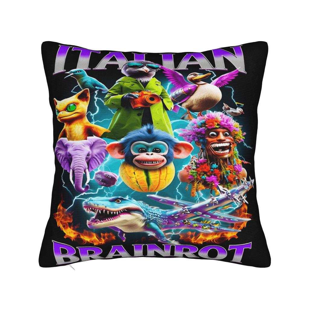 Pillow Cover 67 Brainrot Italian Meme Funny 67 (3) Novelty Pillow Case For Living Room Chair Pillowcases