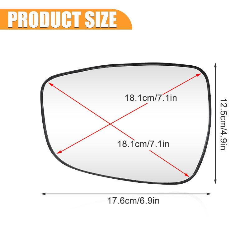 Left/Right Rearview Mirror Glass Convex With Base For HYUNDAI i30 GD 2012 2013 2014 2015 2016 2017 Door Wing Rear Mirror Glass