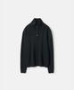 TRIP LE SENS Wool High-Neck Button Knit_Black