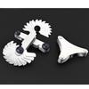 Gear-Tooth Screw Pitch Gauges Tools Carbon Steel Lathe Combination Tools