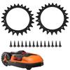 RSWL-01 For Worx Landroid S/M Series Lawn Mower 2 Spikes + 14 Self-Tapping Screws