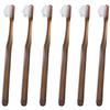 Miracle Toothbrush for Children, Clear Brown, Set of 6 [Official]
