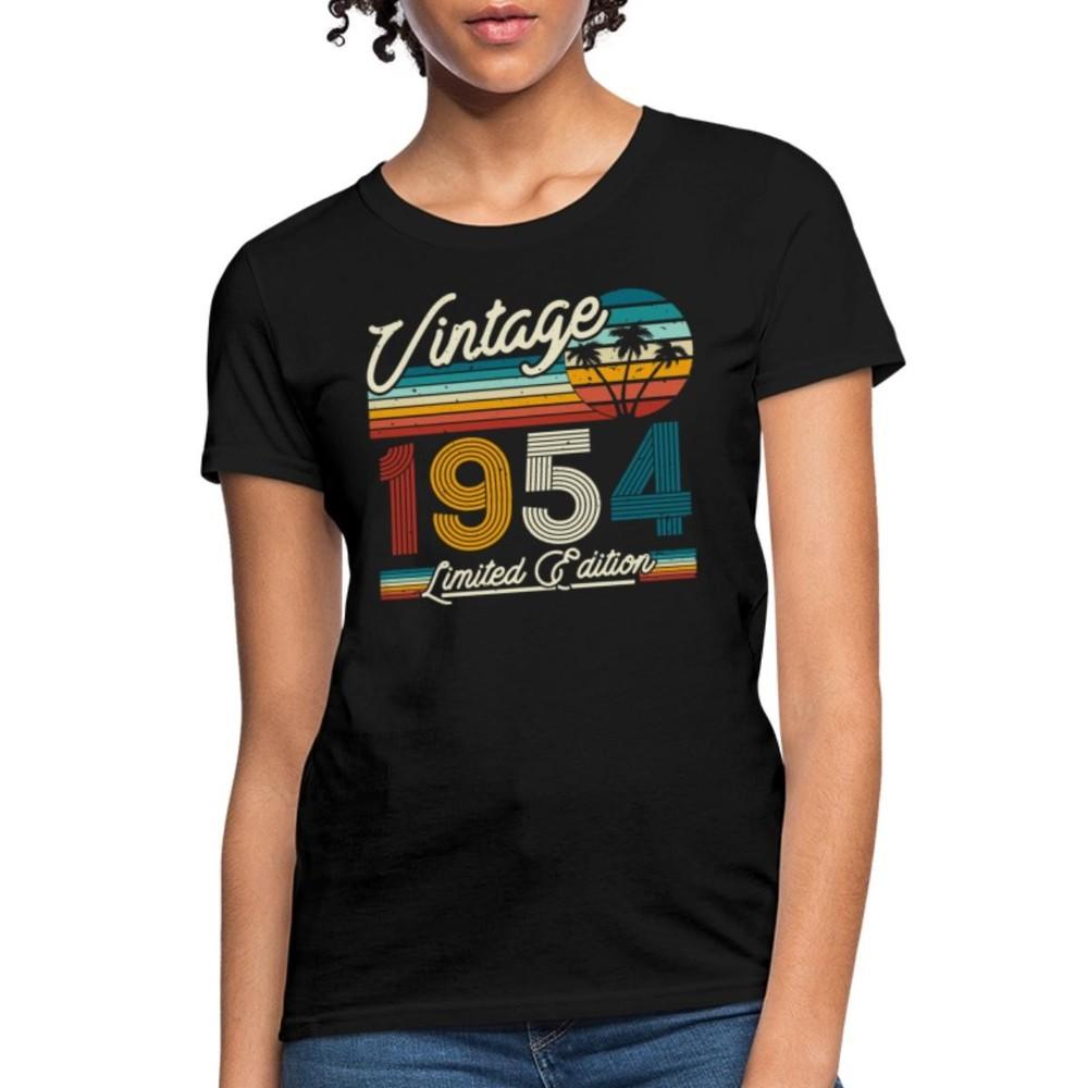 Vintage 1954 Limited Edition 70th Birthday Gift Women s T-Shirt XL