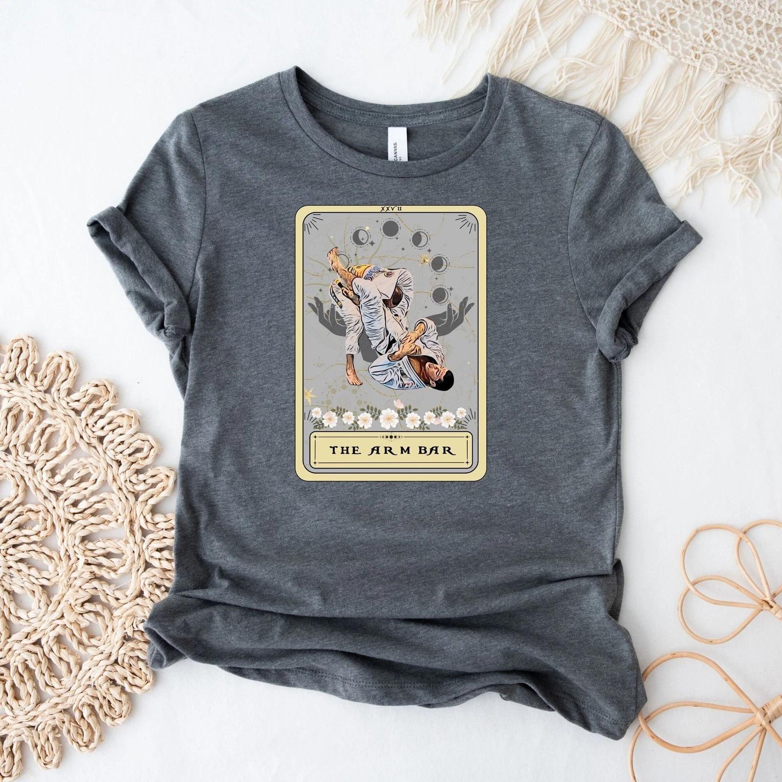 The Arm Bar Jiu Jitsu Tarot Card T-Shirt 3XL