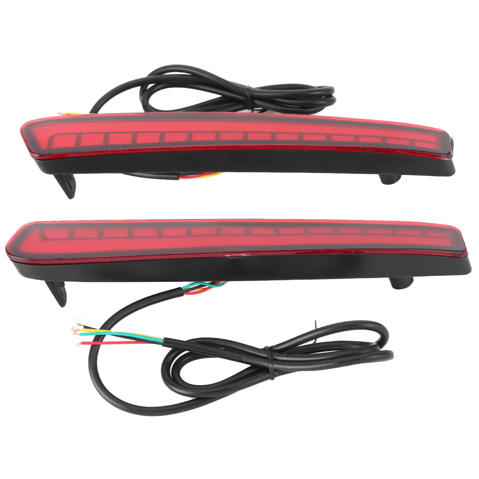 

Светодиодный задний бампер, красный динамический указатель поворота, стоп-сигнал, подходит для Corolla Levin E210 Sedan 4 Door