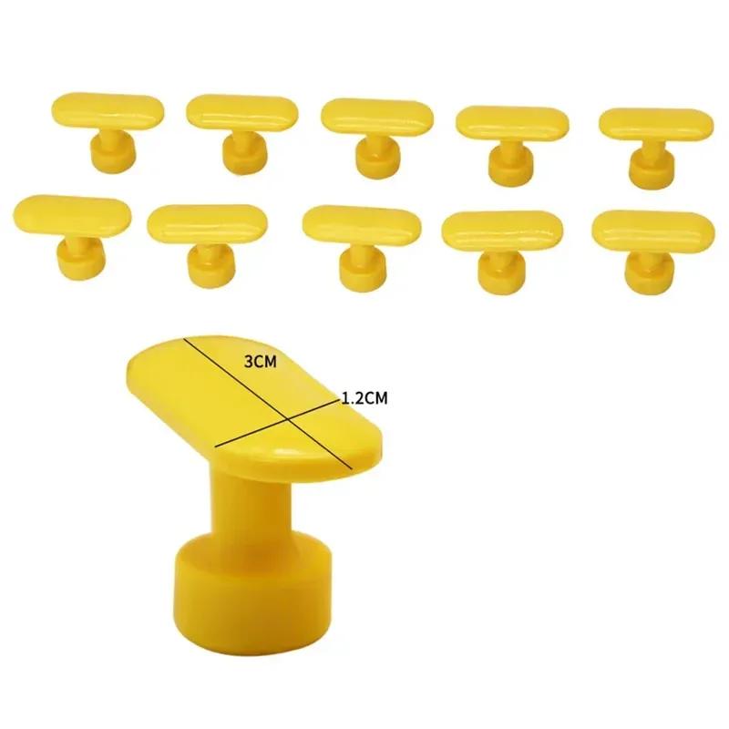 New Practical Repairing Car Body Glue Tabs Dent Removal Tools Yellow Dent Repair Kits Pulling Tabs Car Dent Repair