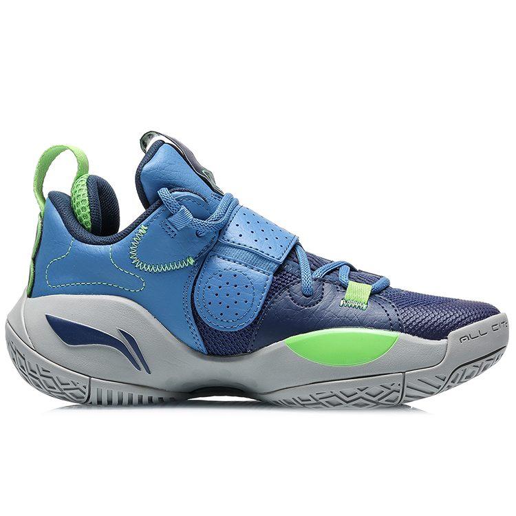 LiNing Citywide 8 Youth Edition All City 8 Wade Collection Durable Breathable Low Top Basketball Shoes Blue Teenagers ABPQ053-2