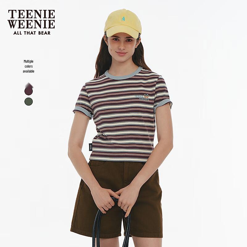 Teenie Weenie Women s Striped Short Sleeve T-shirt S
