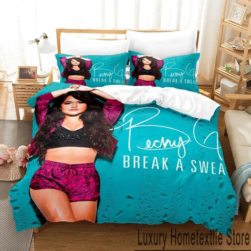 3D Print Sexy Girls Becky G Bedding Set Duvet Cover Bed Set Quilt Cover Pillowcase Comforter King Queen Size Boys Adult Bedding