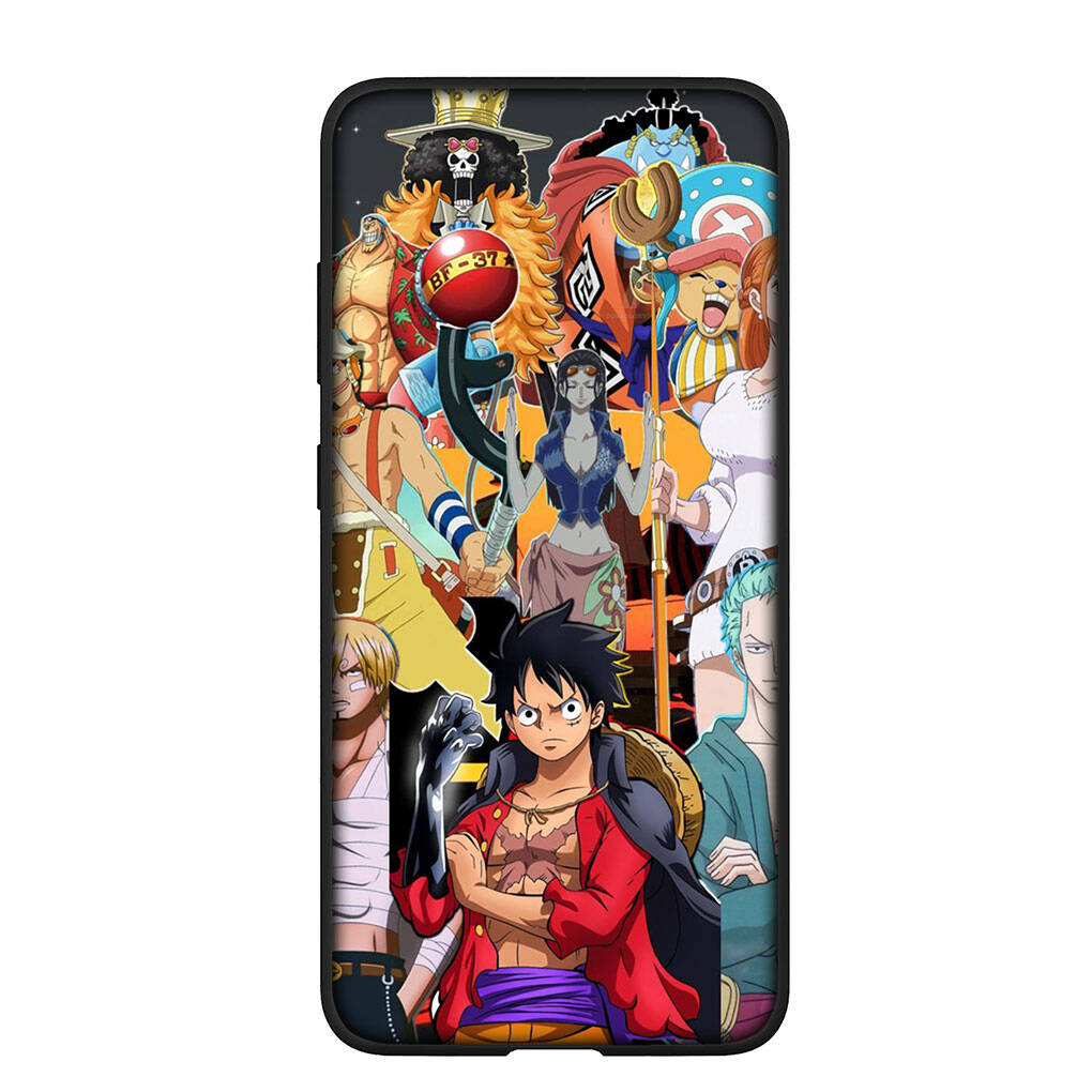 Phone Case for iPhone 17 15 16 Plus Redmi Note 14 12 11 13 Pro Max Huawei P30 P20 Lite OPPO A60 A80 A38 A54 Anime Roronoa Zoro One Pieces Luffy Cover