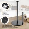 Kitchen Roll Paper Holder Countertop Stainless Steel Paper Holder With Anti-slip Base Roll Paper Dispenser for Household Kitchen