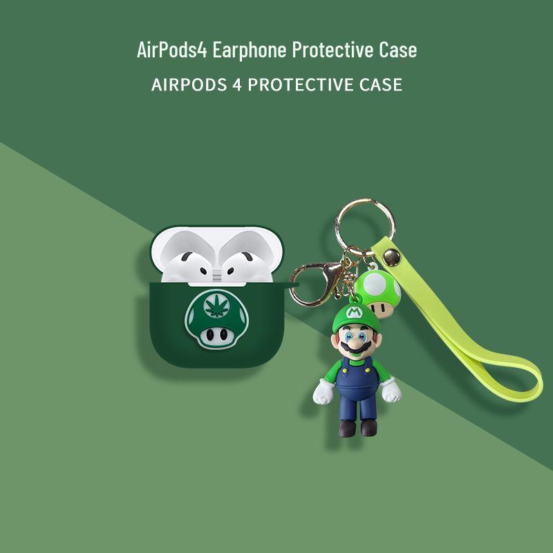 Compatible Soft Protective Case for AirPods Pro 2, AirPods 4, and AirPods 3 Earphones