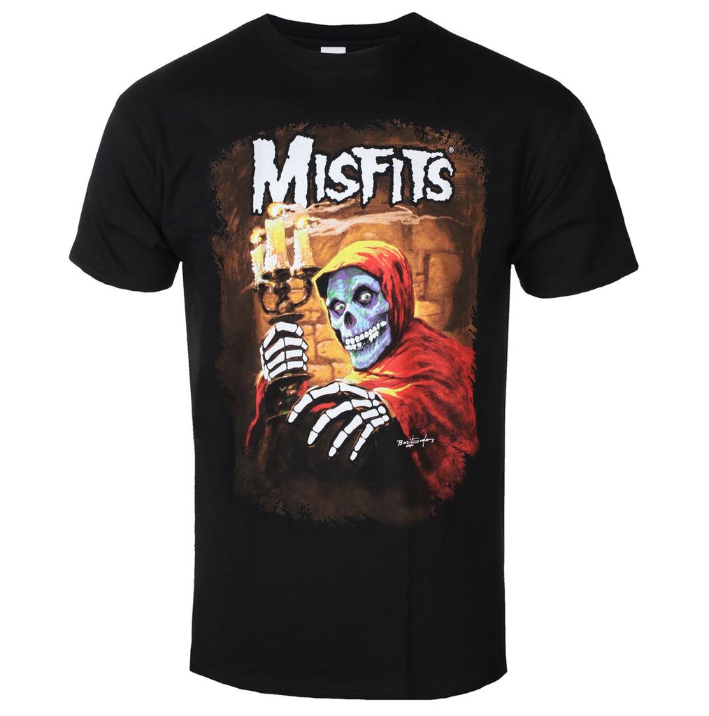 Misfits Razamataz Art Pattern Horror Punk Band Tshirt Casual Street Style Tshirt Suitable For Both Unisex And Unisex