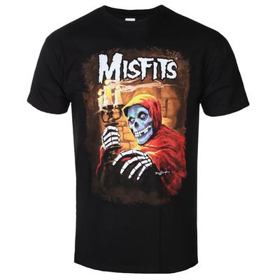 Misfits American Psycho Art Pattern Horror Punk Band Tshirt Casual Street Style Tshirt Suitable For Both Unisex And Unisex