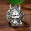 Yanyu Men's Dragon Zodiac Ring: Stylish Ancient Craft with Bold Personality