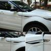 For Land Rover Range Rover Evoque 2012-2018 Fender Side Air Vent Outlet Cover Trim Decorative Sticker Glossy Black Car Accessory