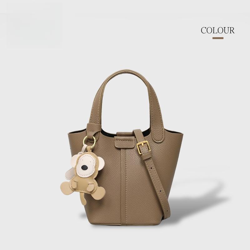 Niche Design Textured Handbag Bag Women's Autumn and Winter 2025 New Trendy Fashion Bucket Bag Versatile Shoulder Bag