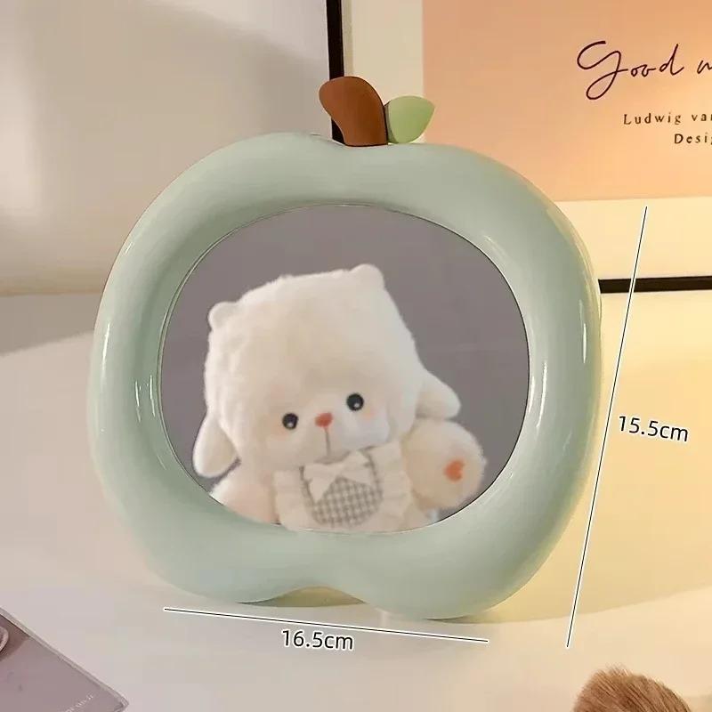 

Kawaii Christmas Tree Make Up Mirror for Women Cute Wall Mirror Student Dormitory Decoration INS Style Creative Christmas Gifts зеленого яблока