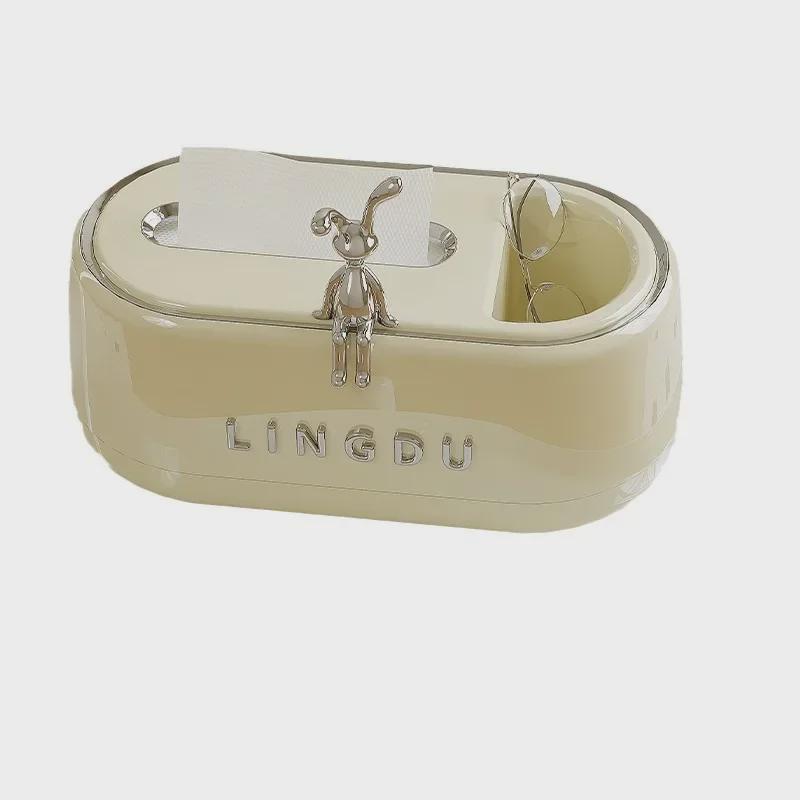 Kreative Multifunktionale Aufbewahrungsbox für Taschentücher und Fernbedienungen für Zuhause und Restaurant