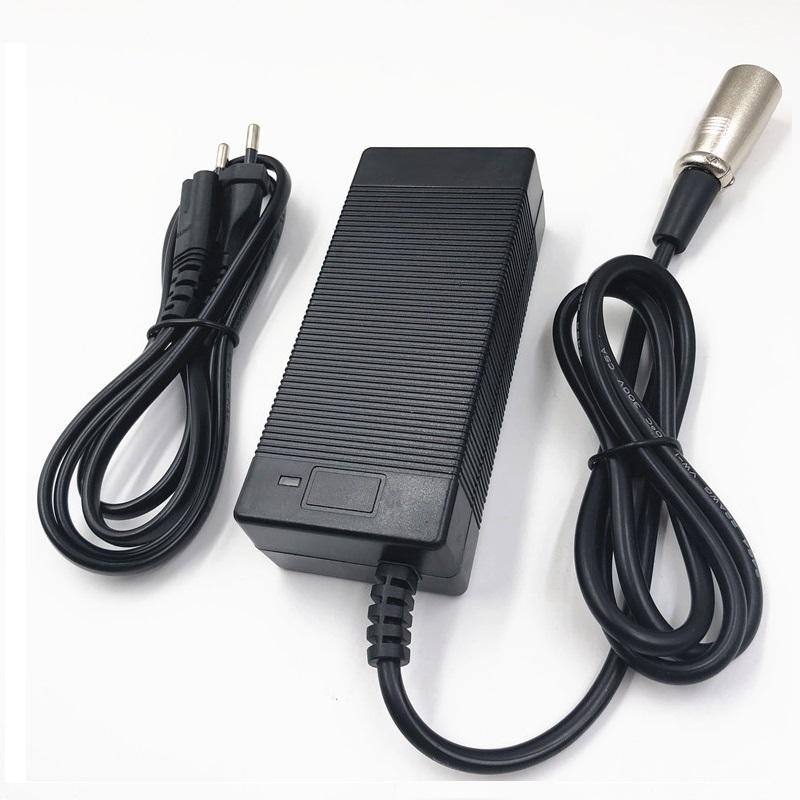 Cargador de 24V 2A para Silla de Ruedas Carrito de Golf Conector XLR Cargador Silencioso Razor E150 Razor E200 Razor E225S Razor E300 Razor E32
