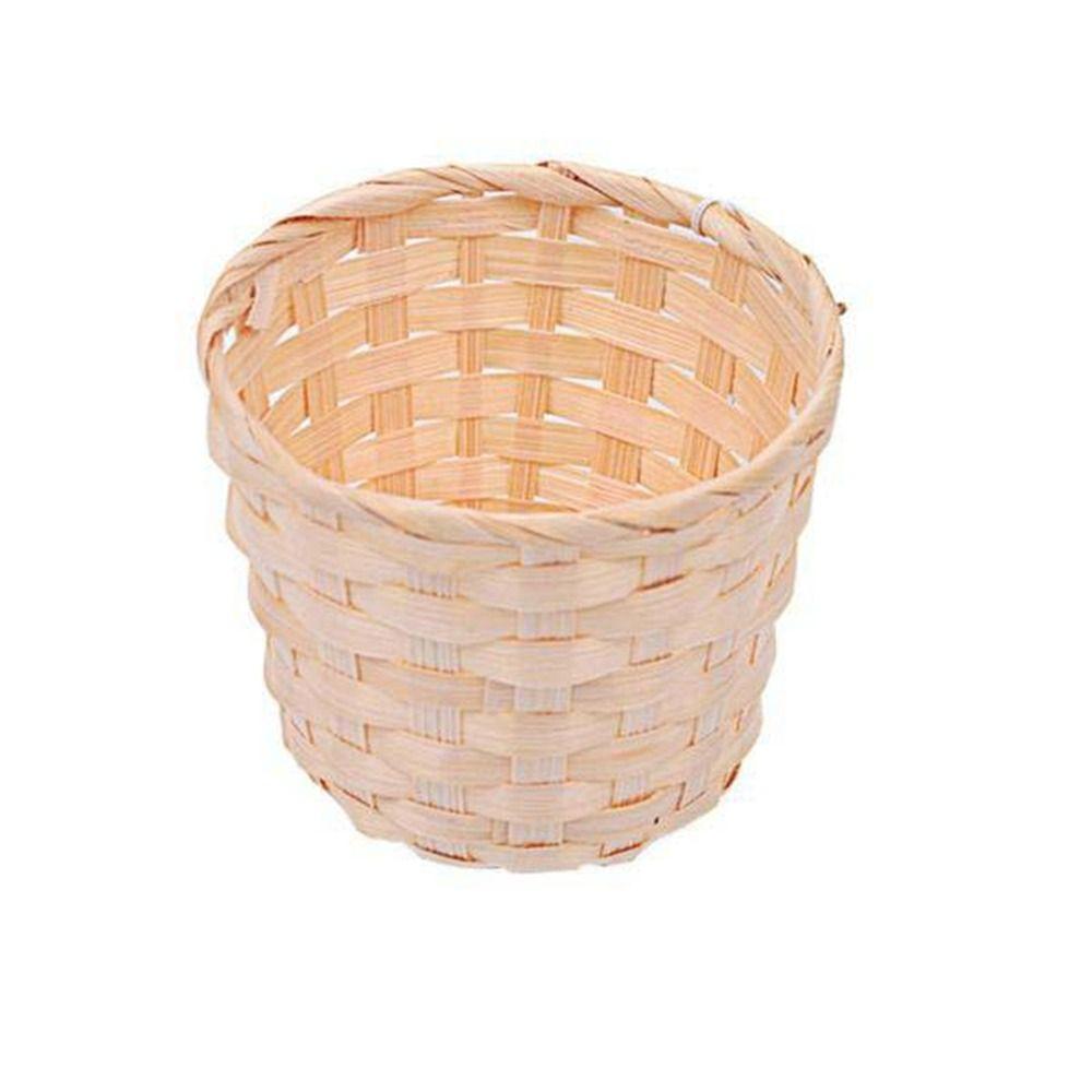 1Pcs Mini Sundries Organizer Portable Small Handmade Fruit Basket Basket Storage Basket Plant Box
