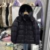 New autumn loose hooded winter thickened bread jacket jacket design sense short down jacket women