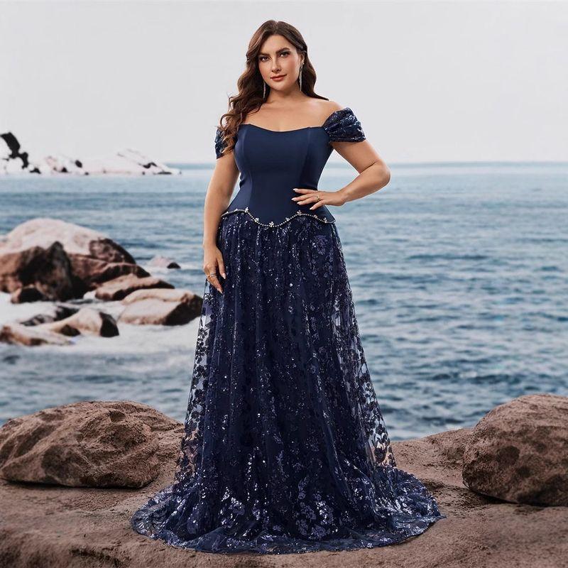 Plus Size Wedding Dresses, Long Dresses for Big Women, Cocktail Party Evening Dresses