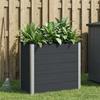 Raised Garden Bed Black 100 X 50 X 91 Cm