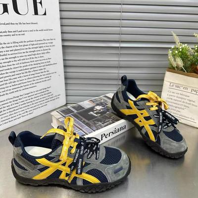 Europejska stacja gruba podeszwa wewnętrzny wzrost wysokości niemieckie buty treningowe damskie, jesień nowe wszechstronne siateczkowe buty sportowe i rekreacyjne buty Forrest Gump