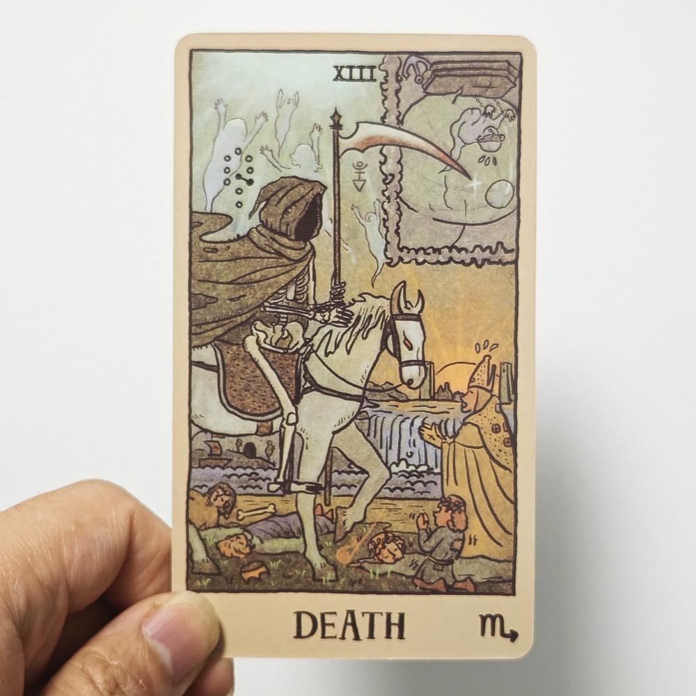 Akashic Eye Tarot 78 ks tarotových karet s obrácenými obrázky Indie balíček 12*7cm