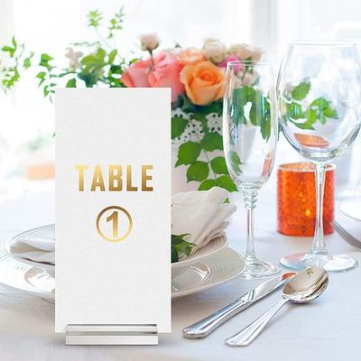 Desktop Decoration Wedding Supplies Photos Clips Paper Clamp Acrylic Sign Holder Table Numbers Holder Place Card Clamps Stand