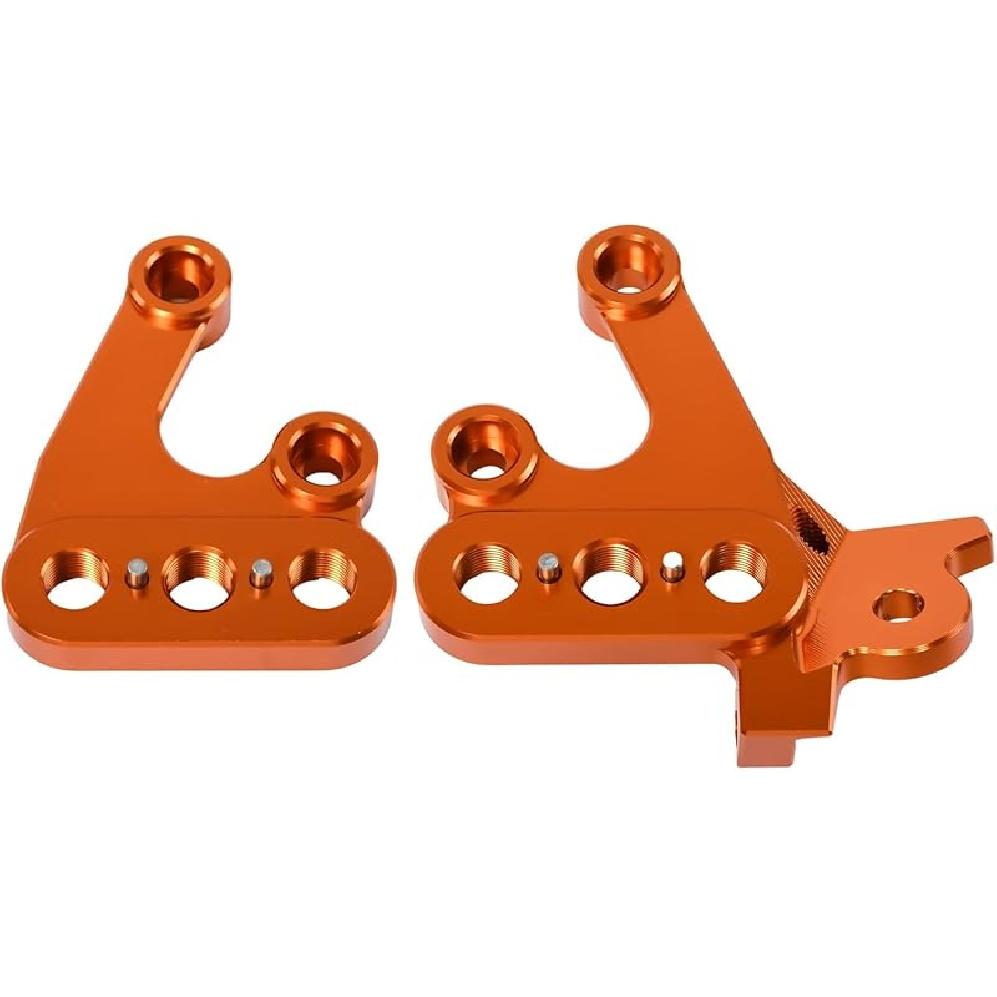 Pedal Mounting Bracket for Surron Light Bee X/S/X160/X260 Dirtbike Off-road Motorcycle Modified Sur-ron Parts (Black)